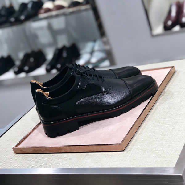 Spring And Autumn Christian Louboutin Men'S Leather Shoes Sports Shoes Lace-Up Leather Shoes Men'S Business Shoes Simple Men'S Shoes 
